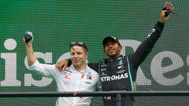 Peter Bonnington - Lewis Hamilton - Mercedes